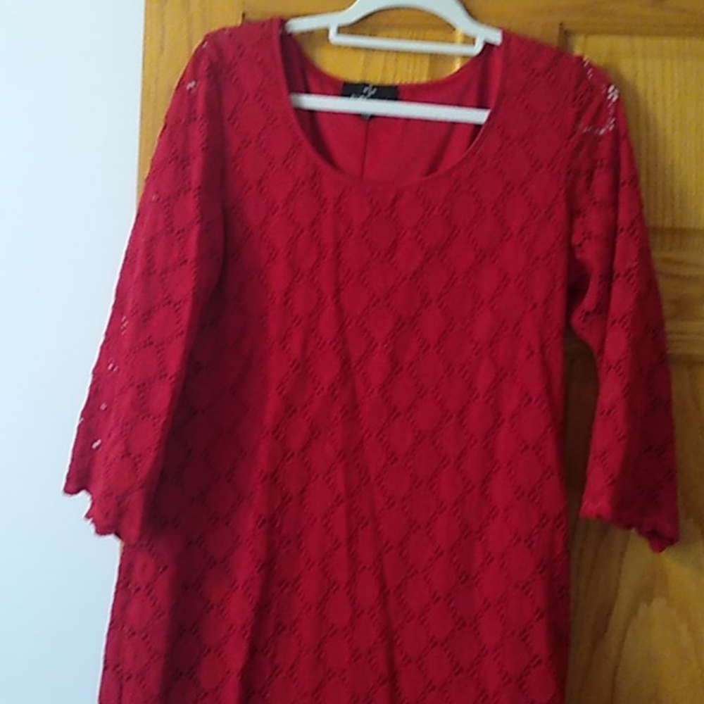 Cute red dress
